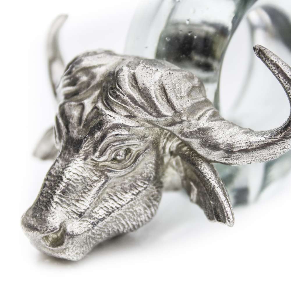 Mini Buffalo Napkin ring Pewter