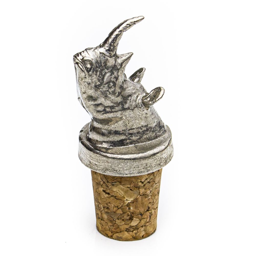 Rhino Bottle Stopper
