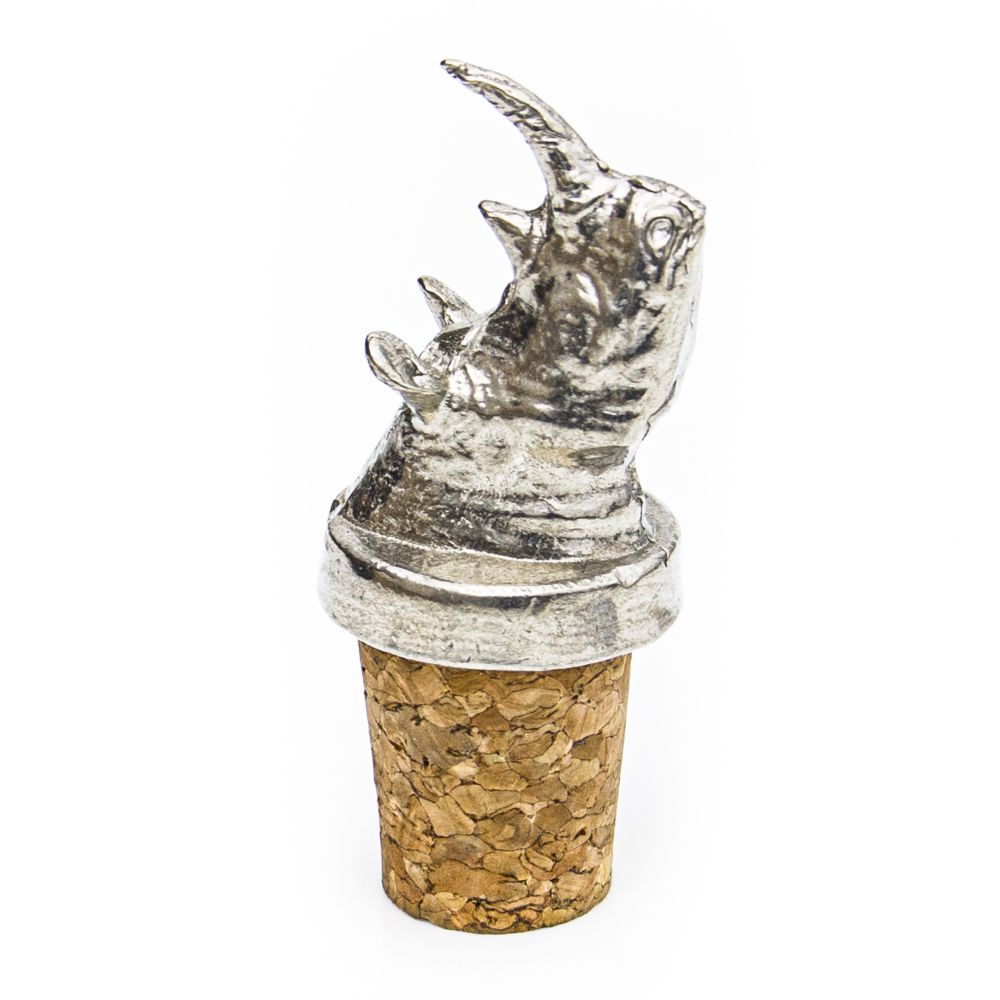 Rhino Bottle Stopper