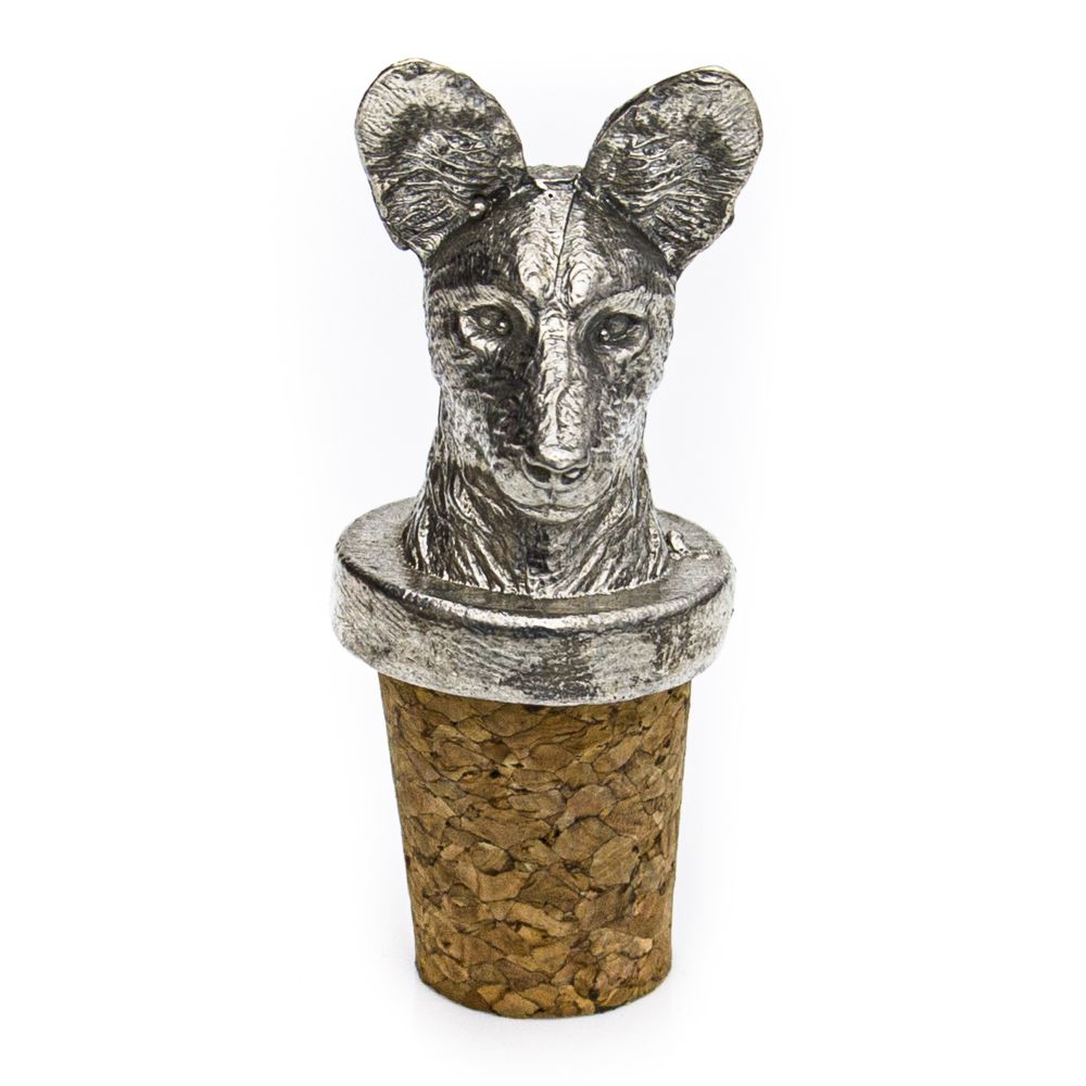 Wild Dog Bottle Stopper