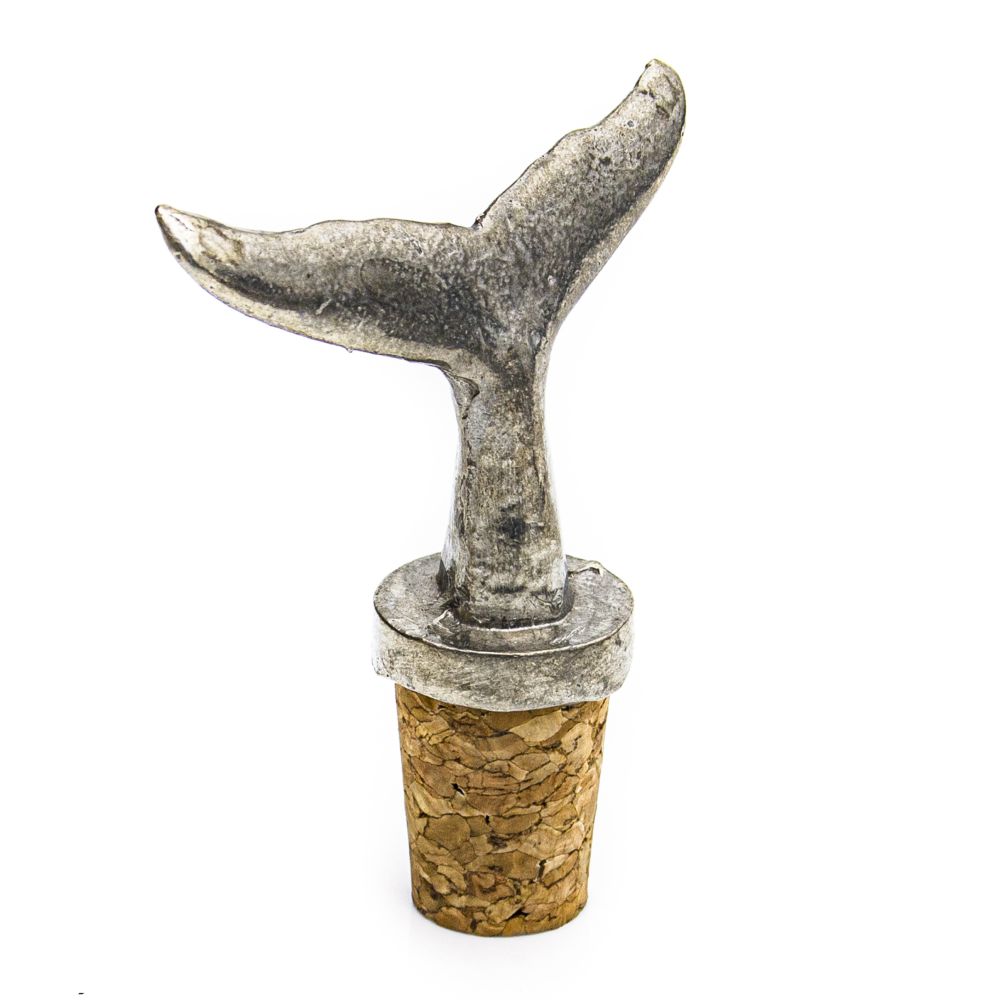 Whale Tail Bottle Stopper