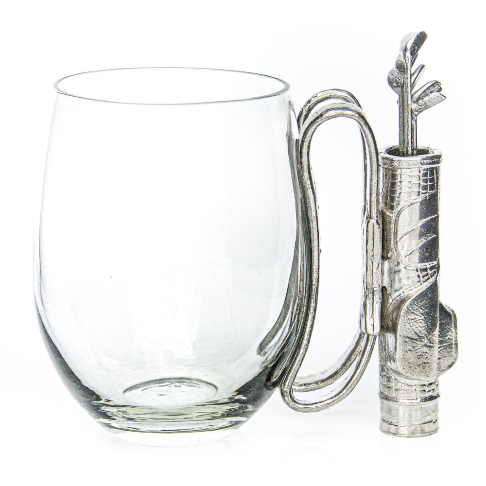 Pewter Golf Bag Beermug