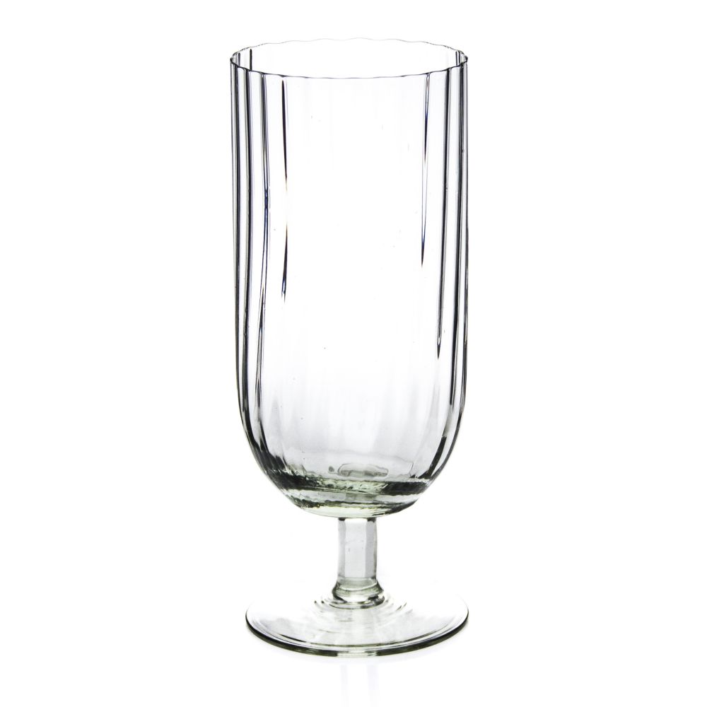 Optic Stemmed Beer Glass