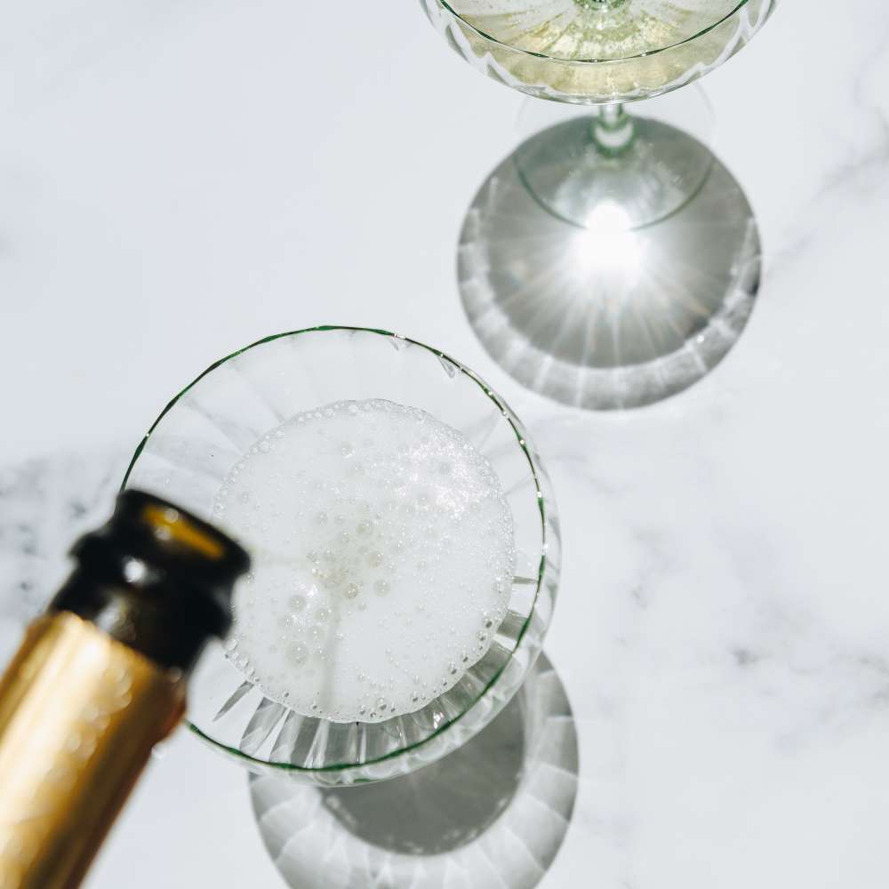 Vulindlela Champagne Coupe glass