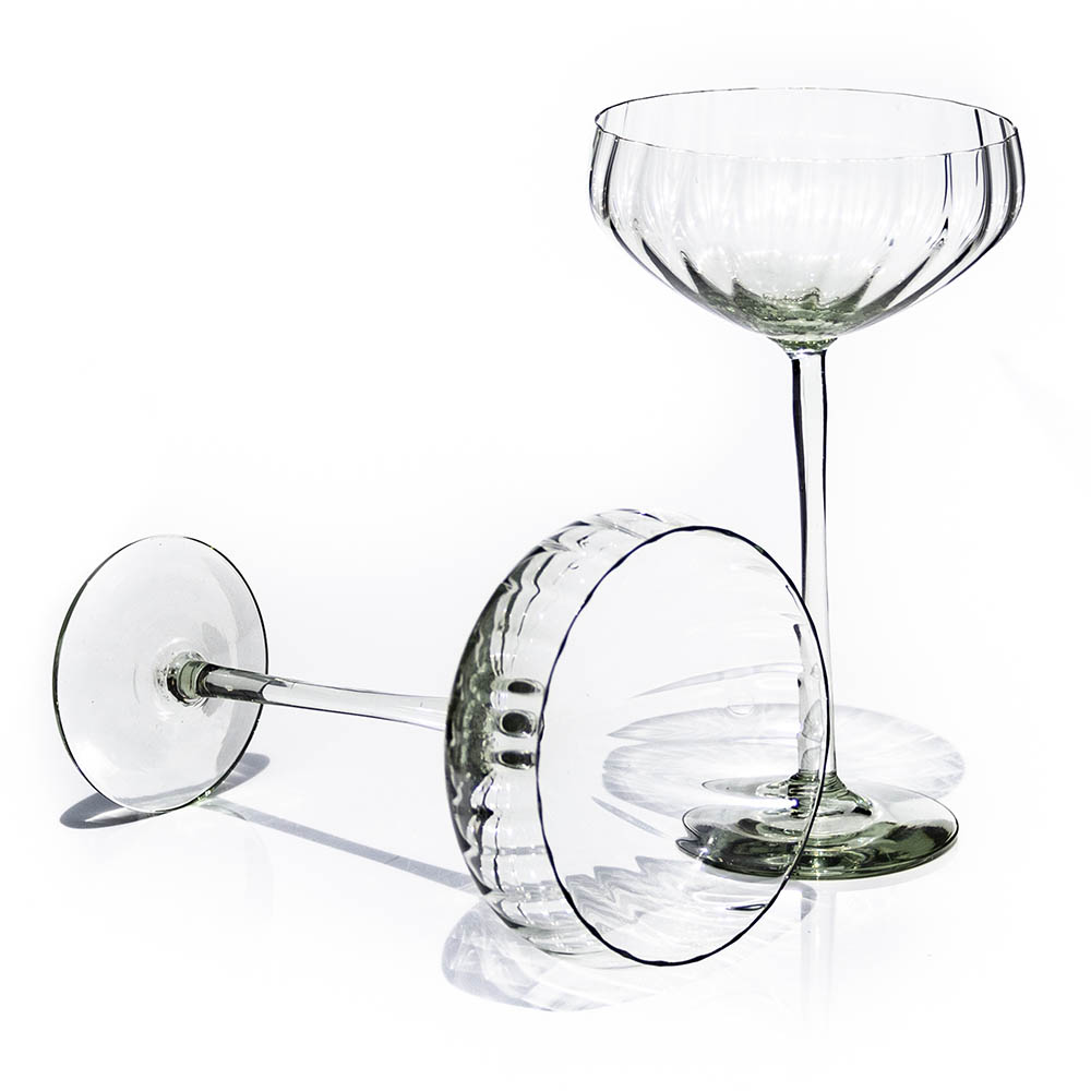 Vulindlela Champagne Coupe glass