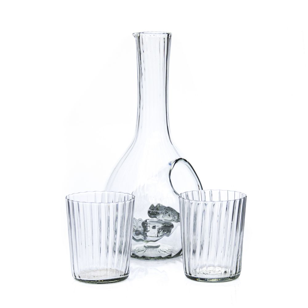 Optic Wine Cooler with 2 Straight Optic Tumblers