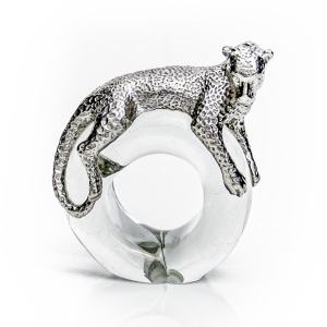 Pewter Rhino Napkin Ring
