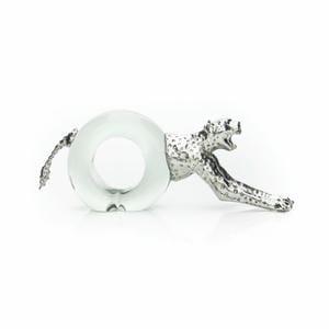 Pewter Rhino Napkin Ring