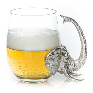 Pewter Lion Beermug